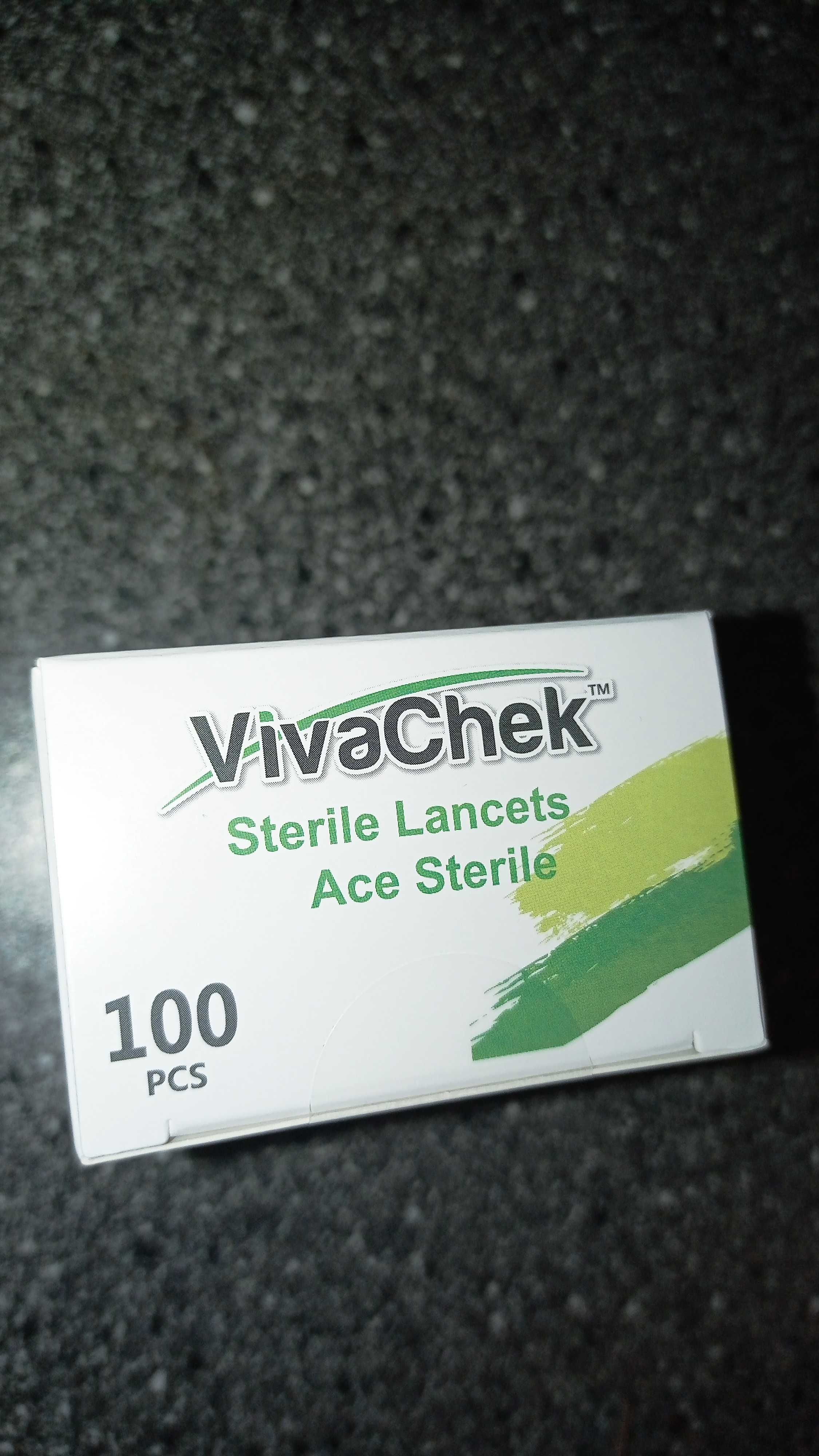 100 Ace sterile VivaCheck , aparate de glicemie