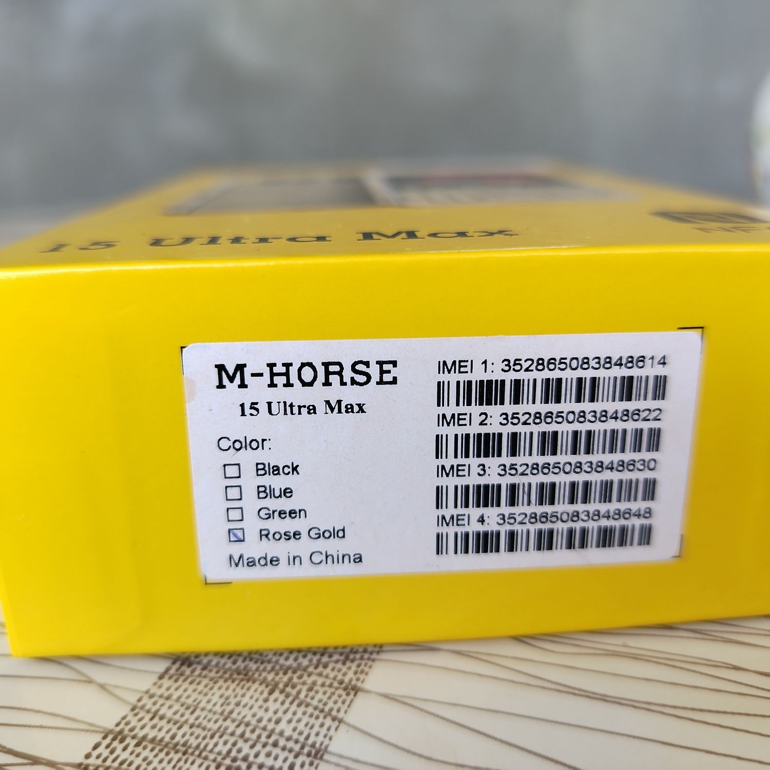 Telefon M-Horse 15-Ultra Max