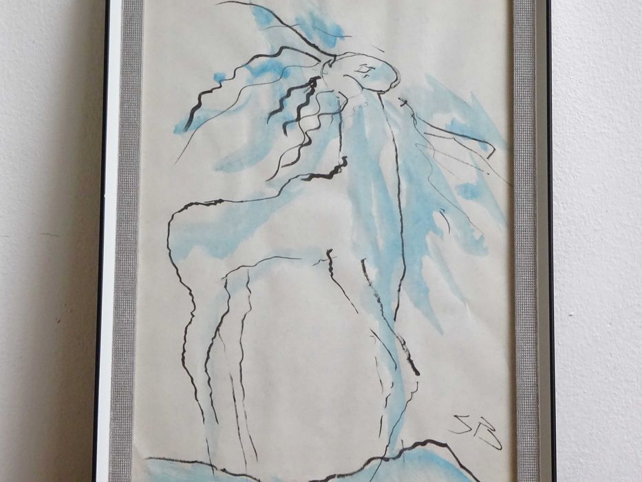 Sabin Balasa, “Cerb”|  Tablou in Tus si Culoare