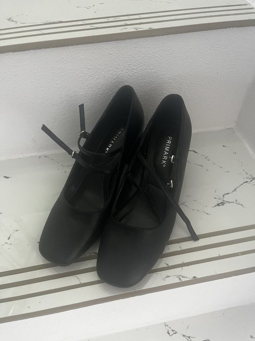 Pantofi toc stil Mary Jane 40