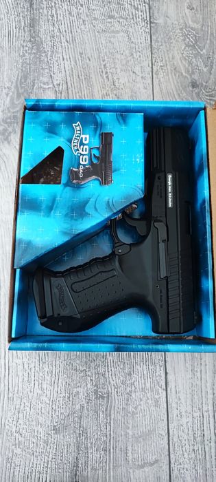 Pistol airsoft Walther P99 + capsule co2 + bile