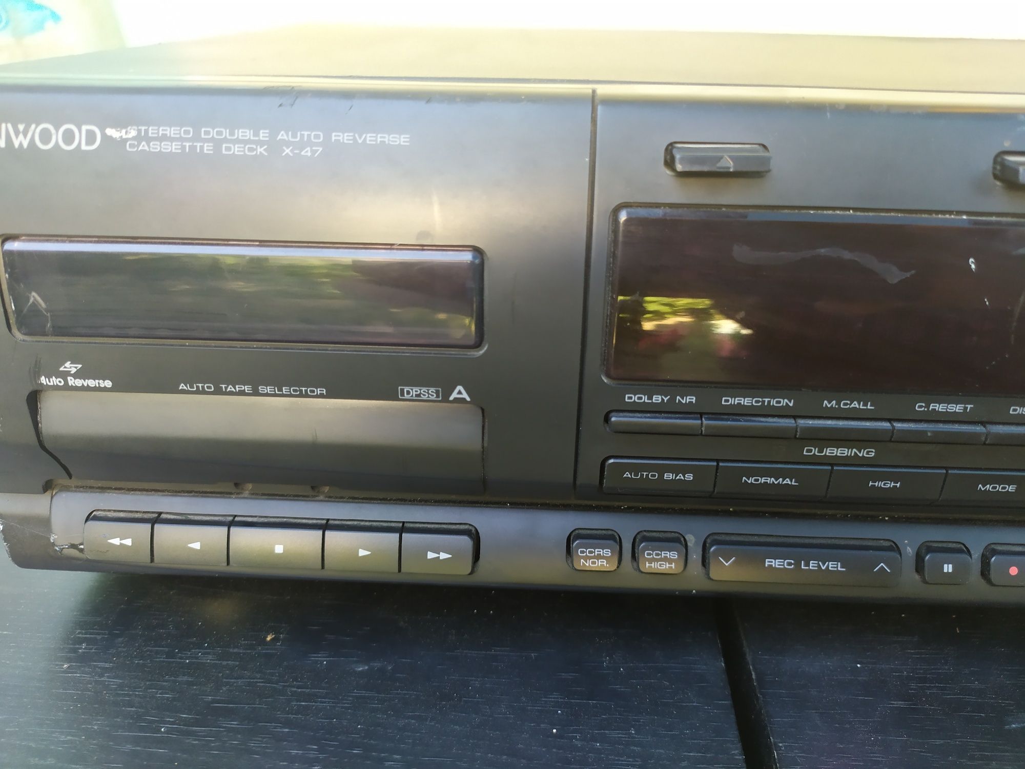Двукасетъчен дек Kenwood