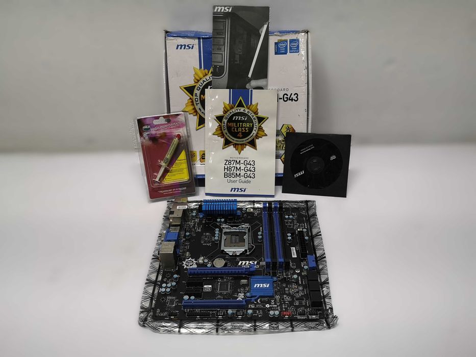 Дънна платка - MSI Z87M-G43