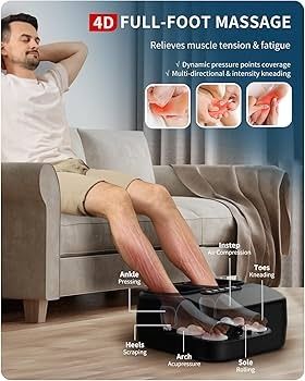 Професионален масжор с въздушна компресия и  топлина