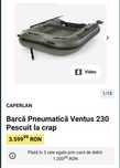Barcă Pneumatică Ventus 230 Pescuit nouă!