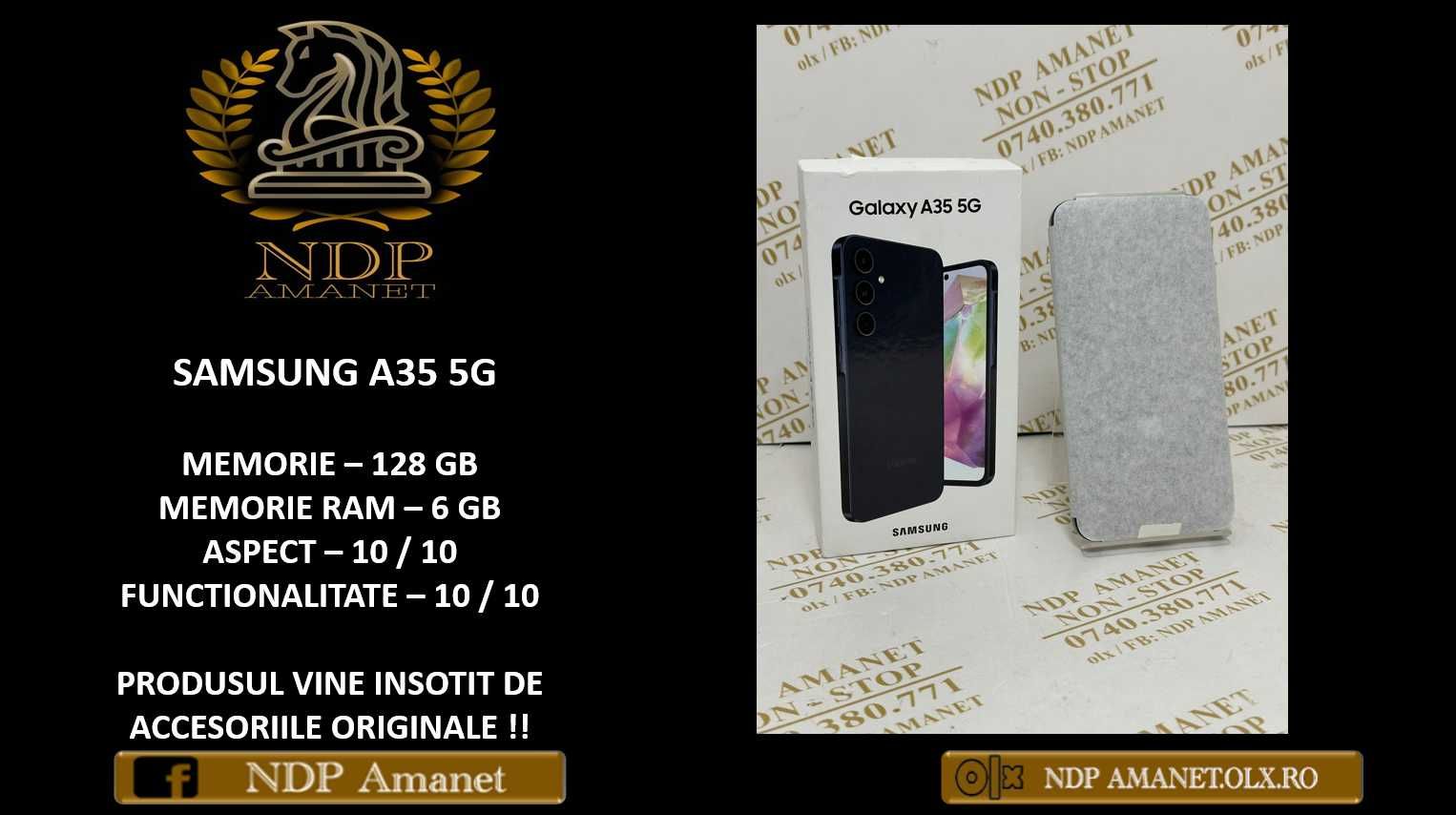 NDP Amanet NON Stop SoS Giurgiului Nr 119 - SAMSUNG A35 5G (18361)