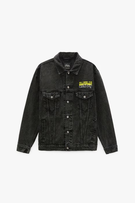 Geaca denim/blugi ZARA marimea L