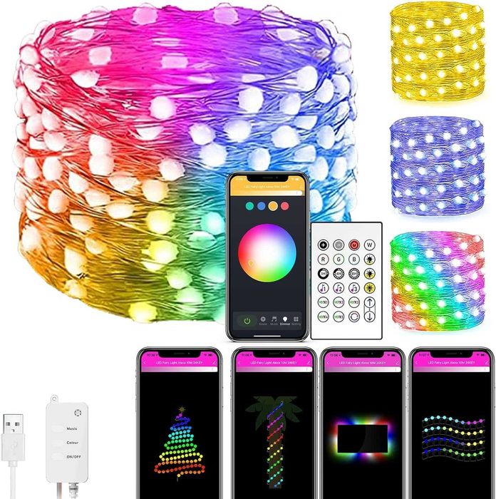 Instalatie rgb pentru craciun