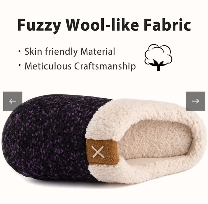 Papuci de casa căldurosi, Barbat 43, 31 cm