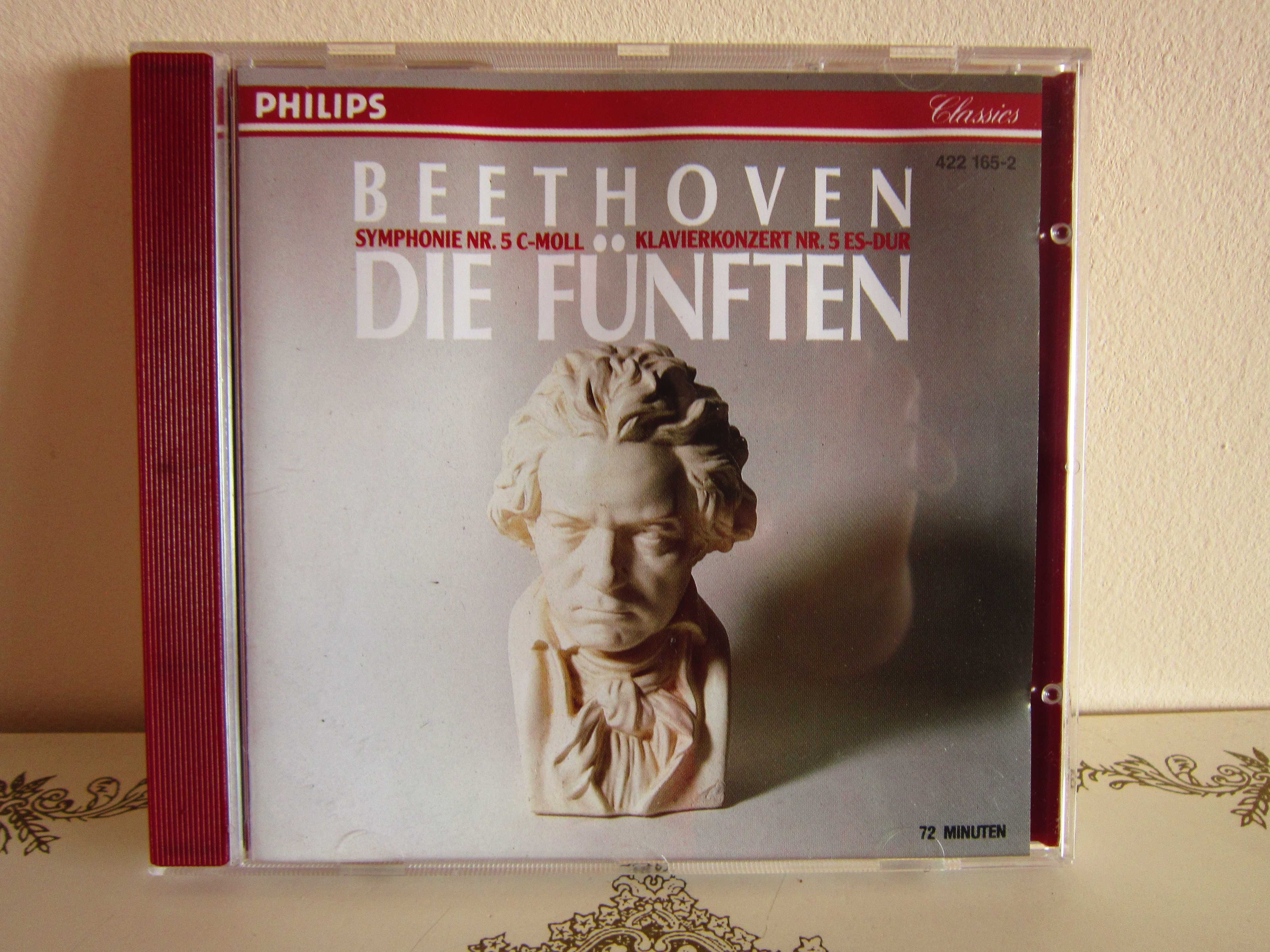 Beethoven -Simfonia 5+Concert pian 5 -Jochum,Davis,S.Bishop-Kovacevich