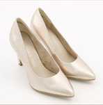 Супер цена в момента MARCO TOZZI Gold Tone Platinum Heels