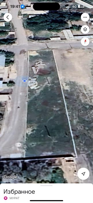 Жер сатылады 10 сотток угловой қоршаудың іргетасы құйылған