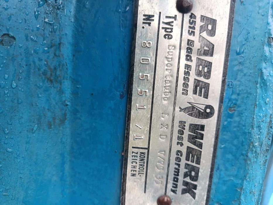 Plug Rabe 5 trupițe, roată transport