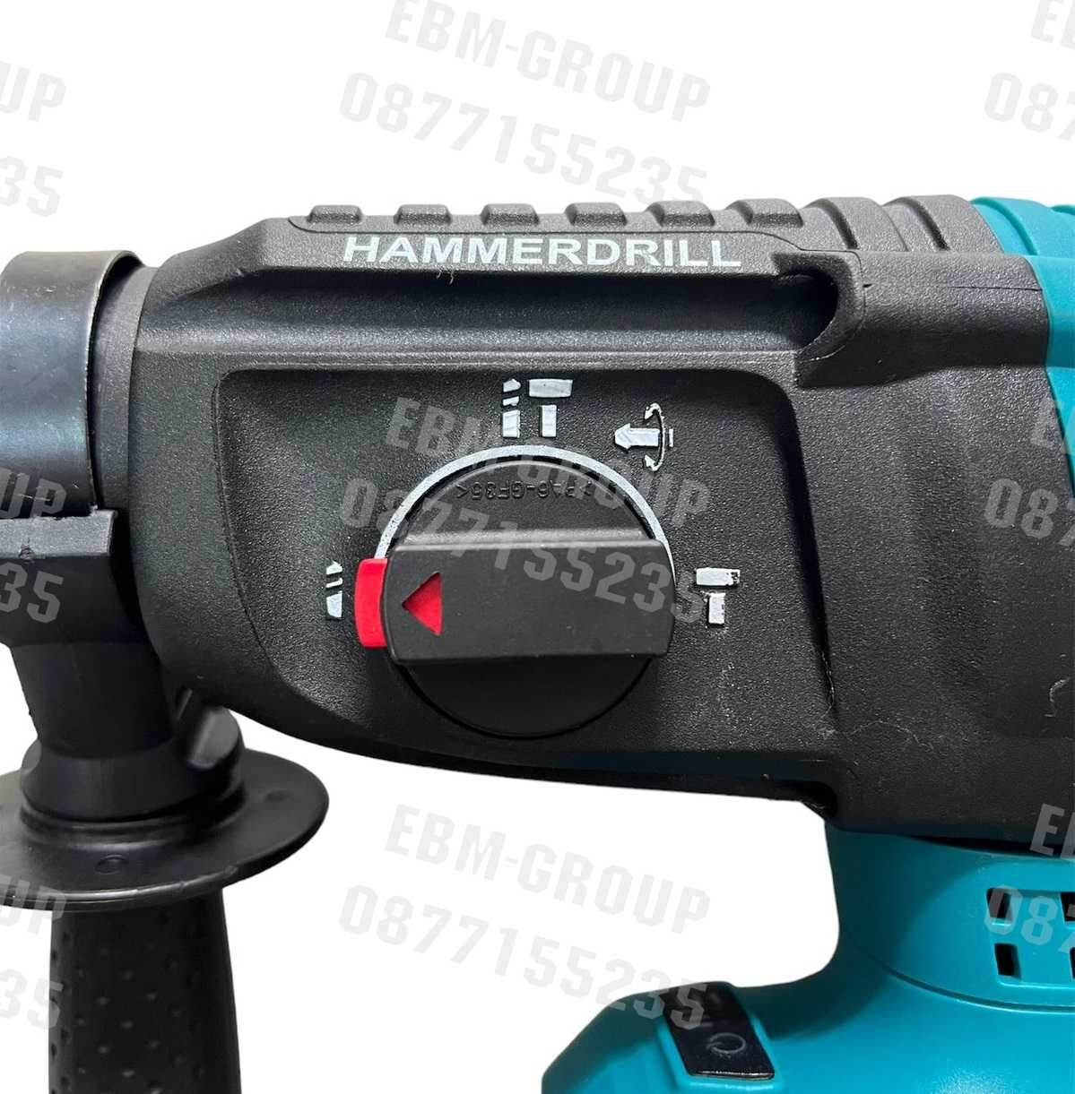 Акумулаторен Перфоратор Макита 36v с 2 батерии 8 ah Makita