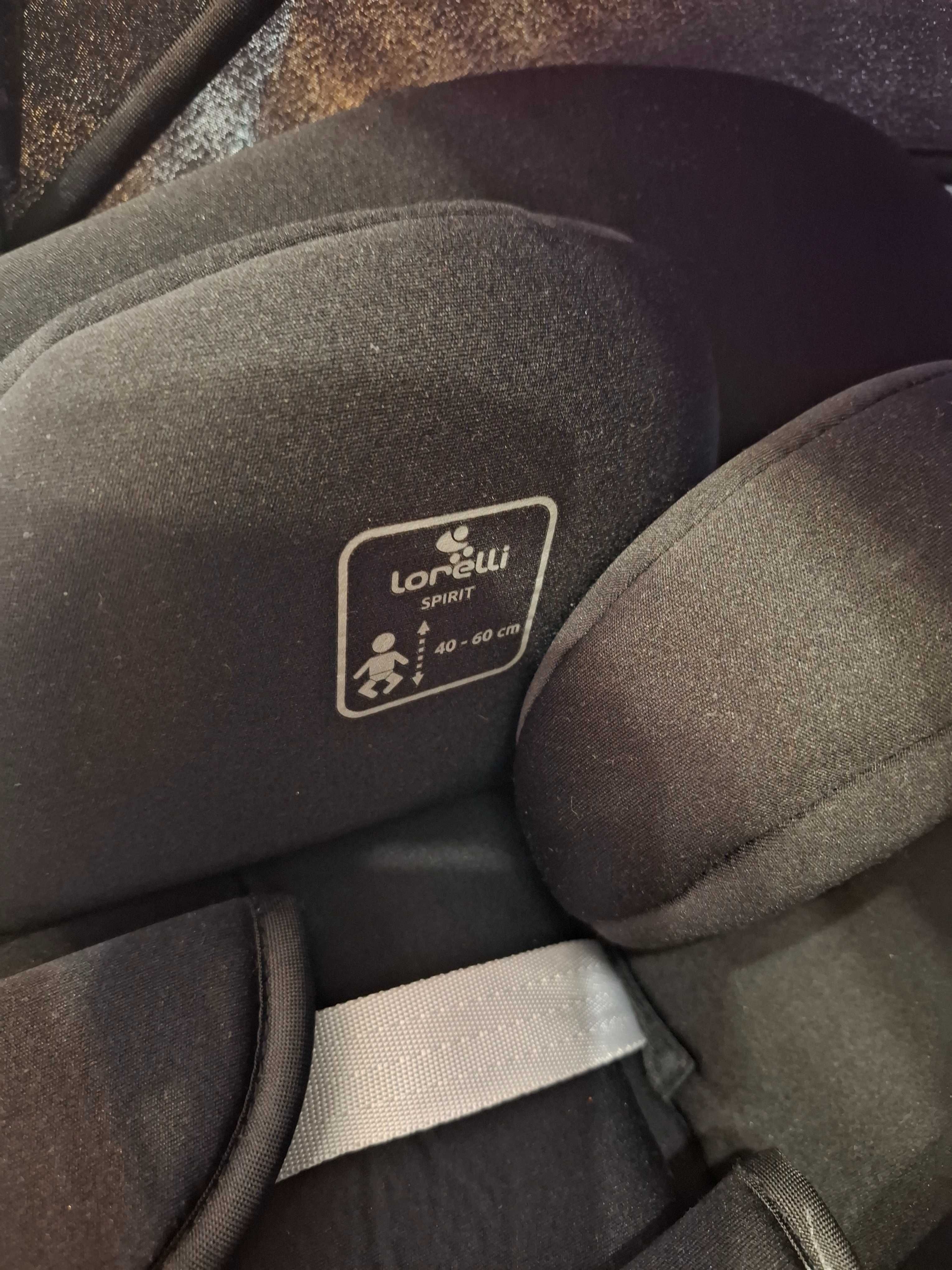 LORELLI Premium Стол за кола - кошница SPIRIT I-SIZE (40-87 см) черен