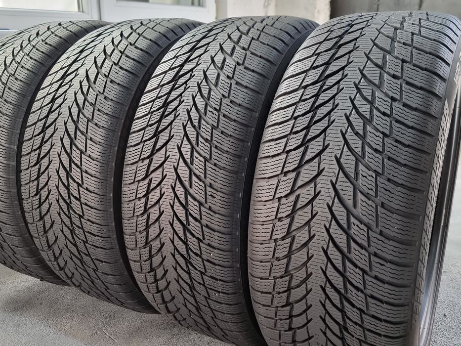 "Dot 22" 225/45/18 Nokian 4Броя: 600лв 7.5мм като Нови!