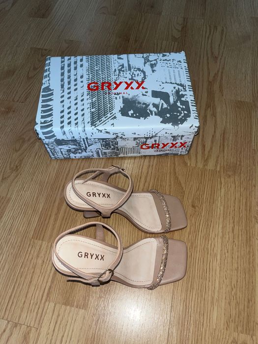 Sandale cu toc Gryxx, marime 35