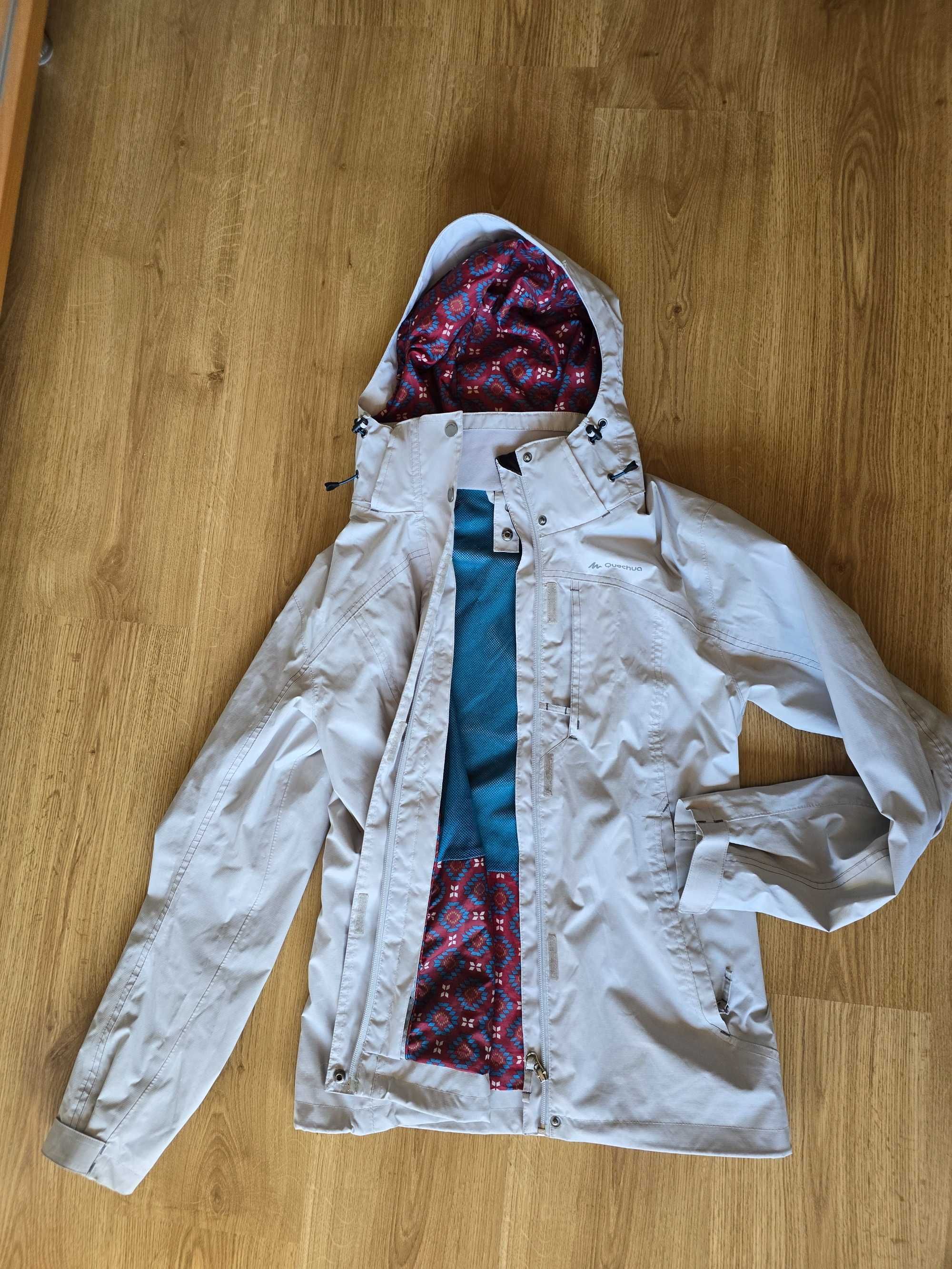 Дамско туристическо яке Decathlon Quechua Arpenaz 300 Rain 3 в 1,