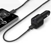 Incarcator Samsung Super Fast Charge Auto+Cablu Super Fast 60W