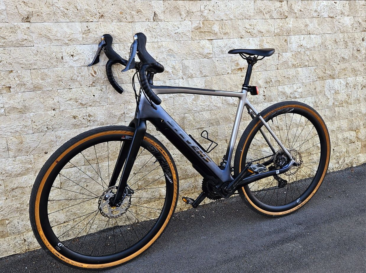 Bicicleta electrica Carbon șosea Stevens E-Getaway Cyclocross