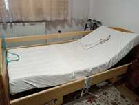 Vând pat electric medical + scaun cu rotile - stare perfectă!