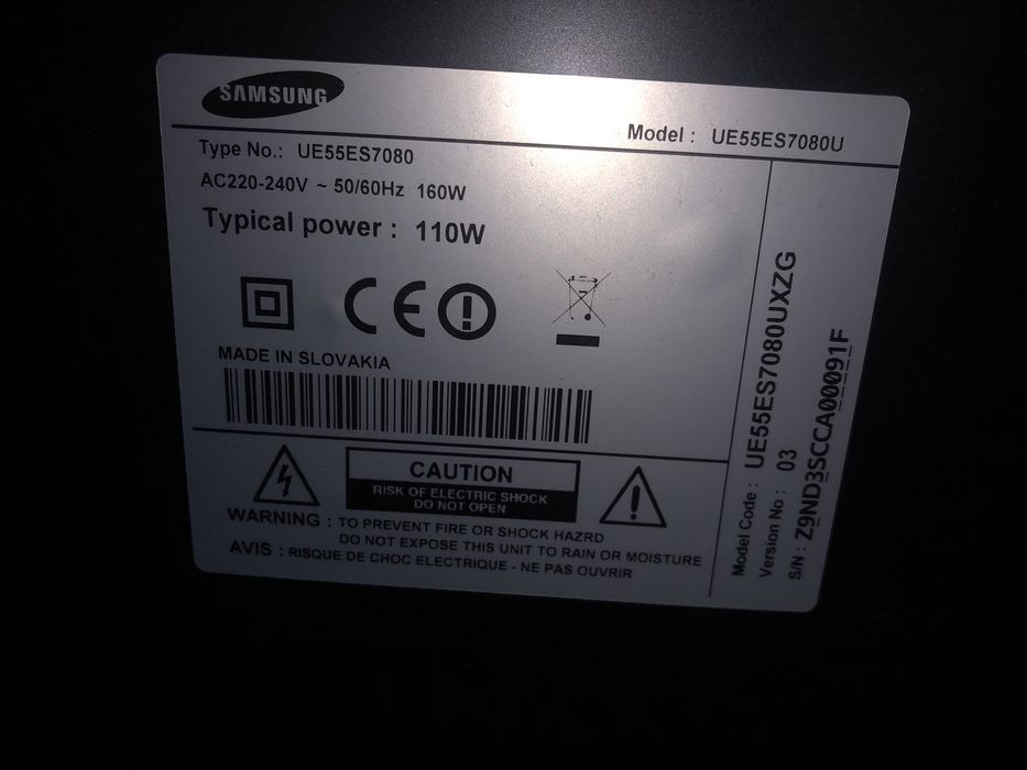 Телевизор samsung 55