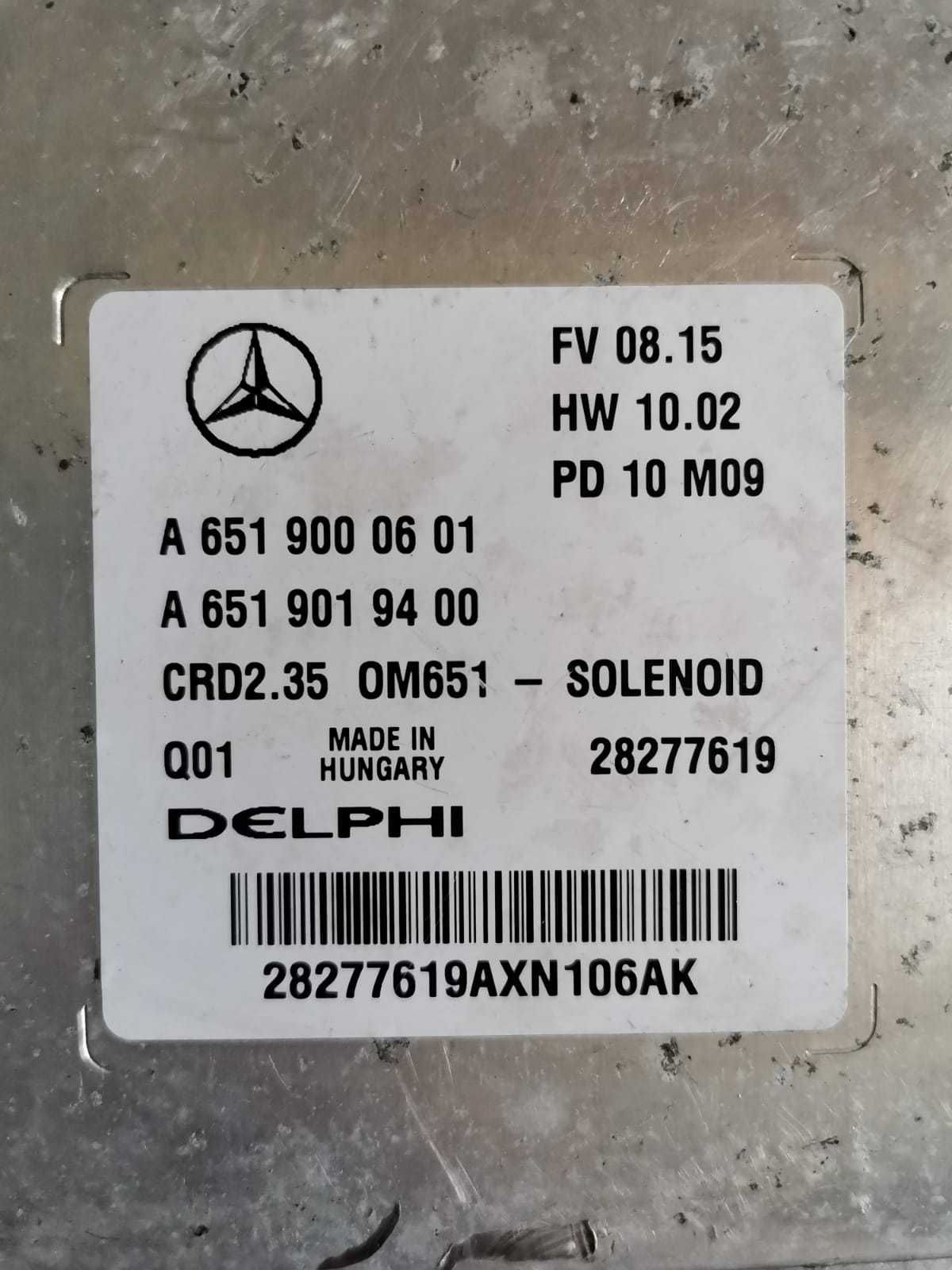 ECU Calculator motor Mercedes Sprinter 2.2CDI A6519000601 CRD2.35 W639