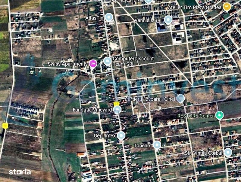 GAMINVEST Teren intravilan, situat la principala, Cihei, Bihor v3904