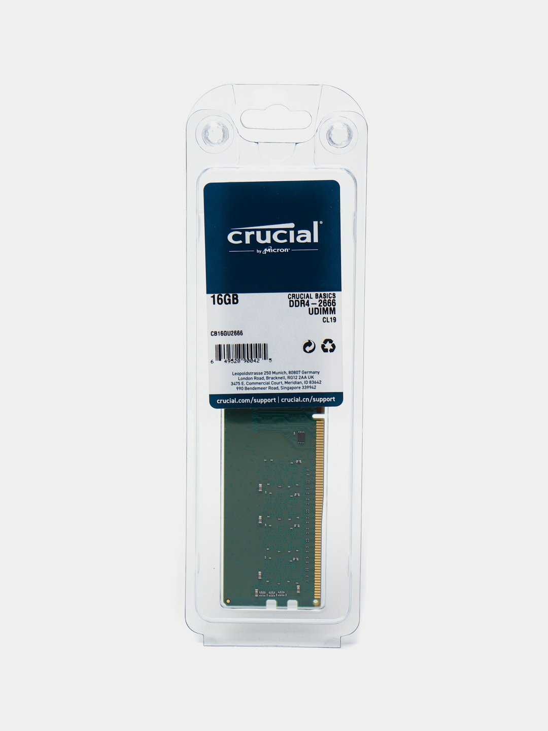 Комплектующие - Ryzen 5 1400 - Crucial 32GB DDR4 2666Mhz - Toshiba 2TB