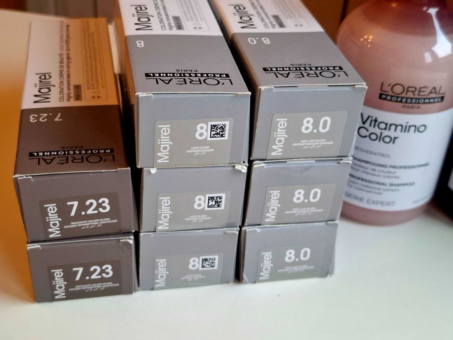 Професионални шампоани  и  бои за коса на L'OREAL