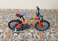 Bicicletă pentru copii 16’ Cube Race KID 160 MTB, ALUMINIU – roșu