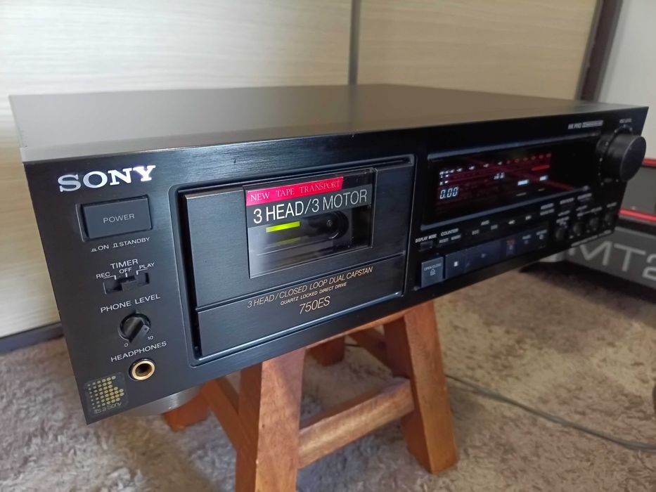 Deck Sony TC-K750ES+cadou tuner sony 550es