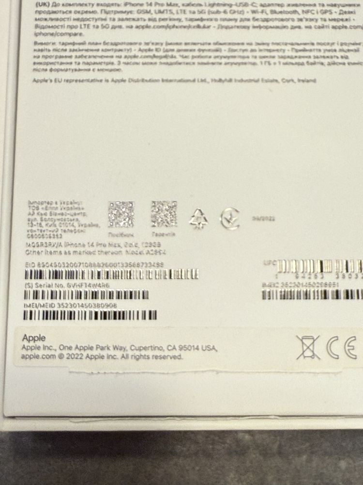 Iphone 14 Pro Mag 128 Gb  Gold