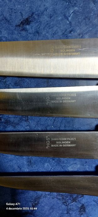 Vand set de 4 cutite Solingen