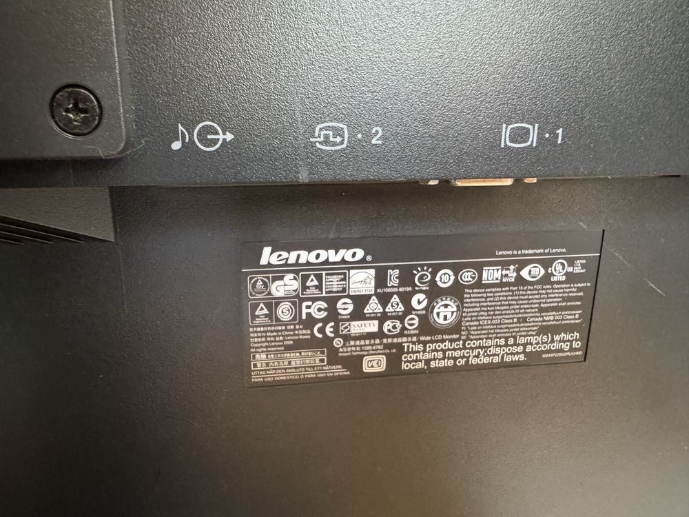 Монитор Lenovo ThinkVision 21 инча