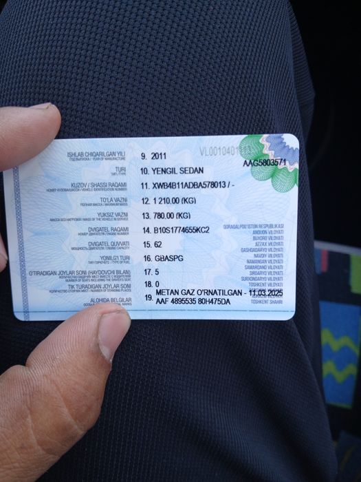 Матиз сотилади  сирожна