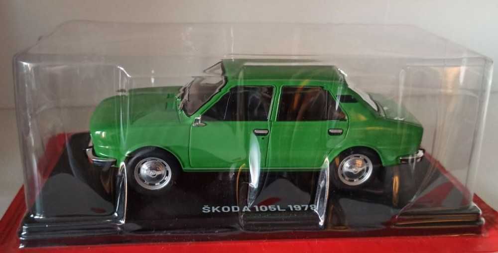 Macheta Skoda 105L 1978 - Hachette Automobile de Neuitat 1/24