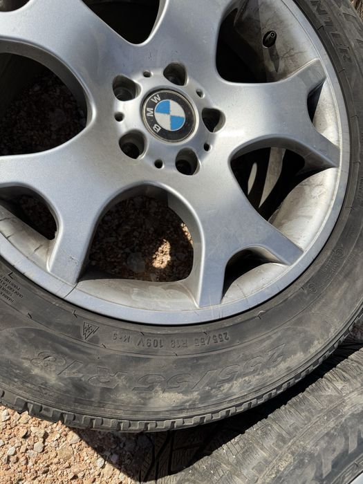 Джанти и гуми 255/55/18 от bmw X5 e53