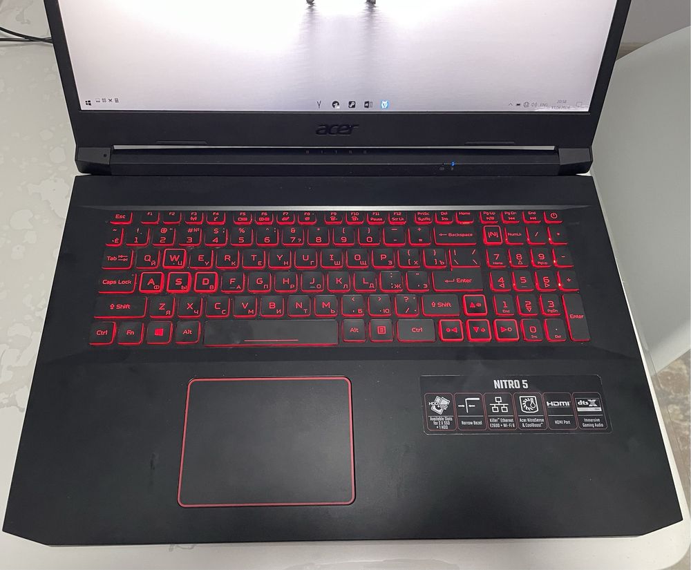 Игровой ноутбук Acer Nitro 5 an517-52 (RTX 3050, I5-10300H)
