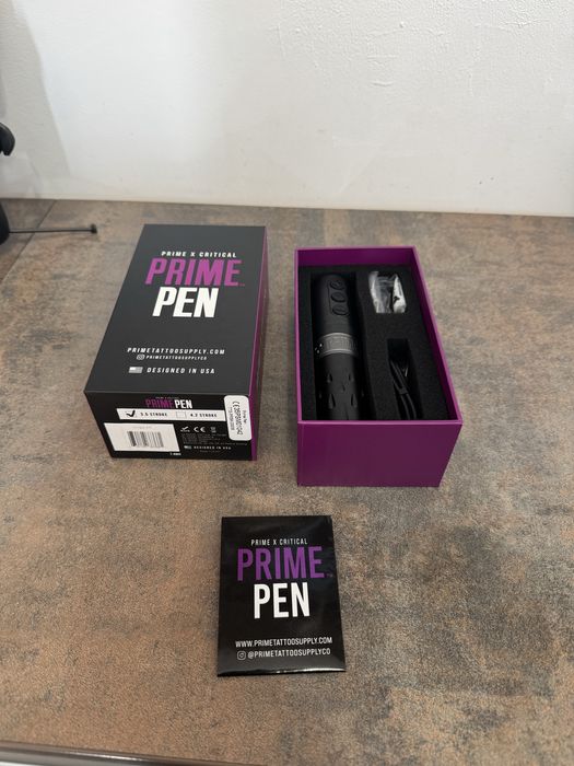 Aparat de tatuat PRIME x Critical Pen 3,5 wireless