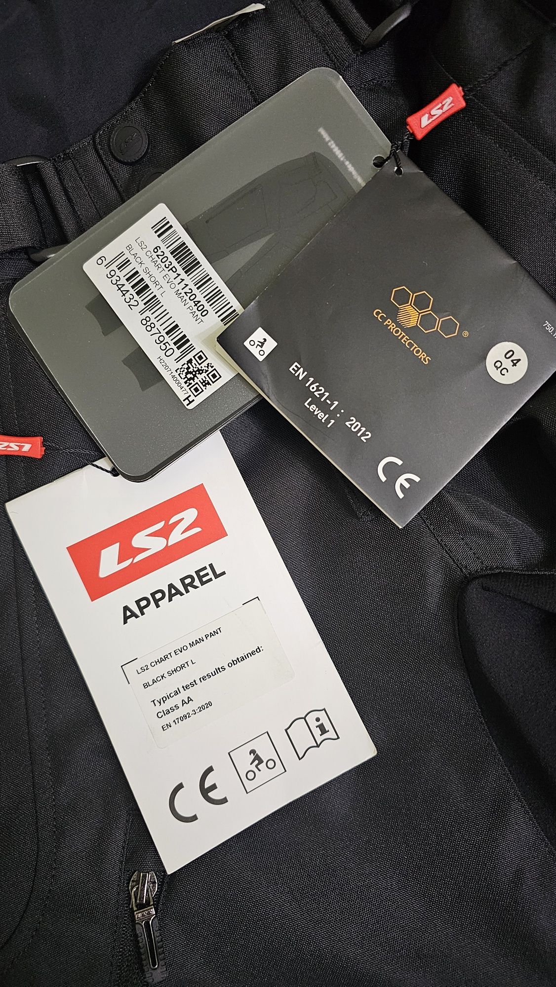 Мотобрюки мужские LS2 CHART EVO MAN PANT