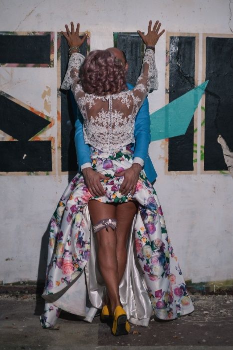 Jartiera mireasa NOUA hand made 100% in Romania Bridal garter