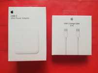 Incarcator priza Fast Charer ORIGINAL + Cablu Apple USB-C 29W iPad Pro