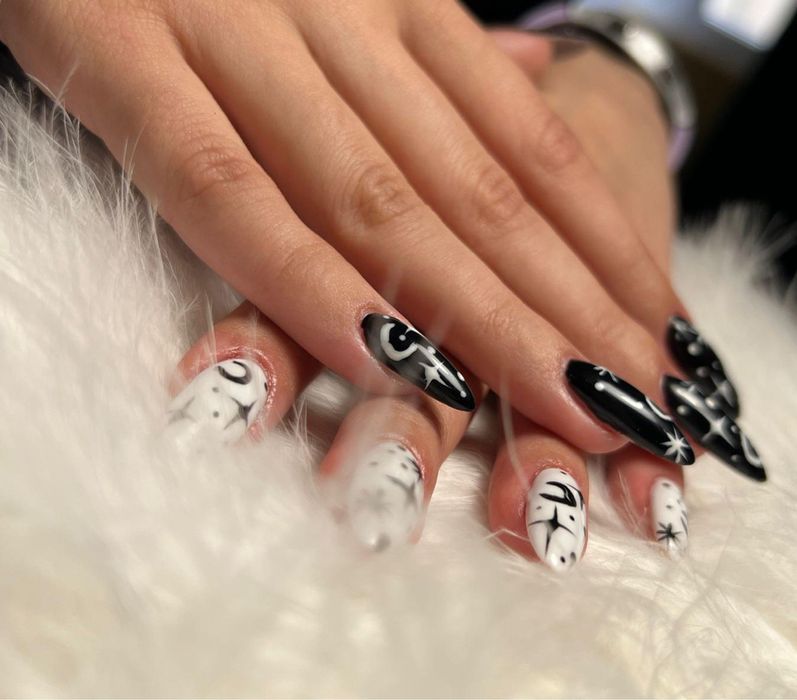 Extensii gene fir cu fir și unghii cu gel