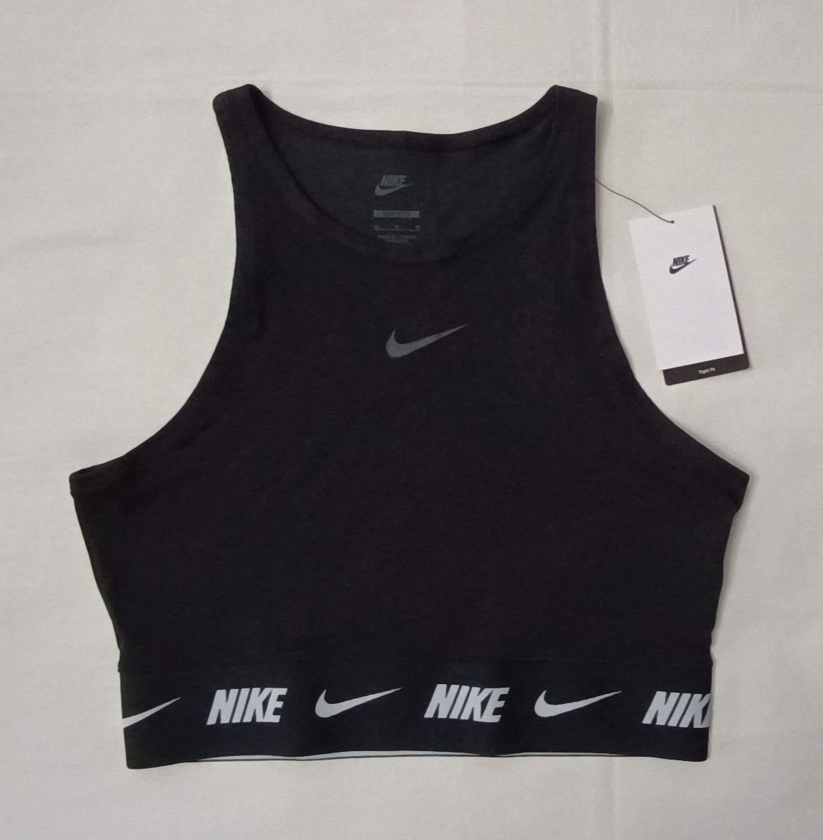 Nike NSW Tape Cropped Top оригинален потник M Найк спорт фитнес