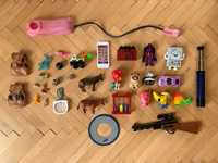 Лот нови луксозни детски играчки радиостанции плюшена къщичка бинокъл