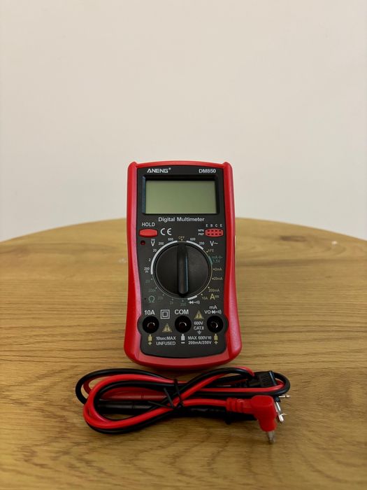 Multimetru Digital – Profesional, Auto-Range, Voltaj, Ohm, Curent