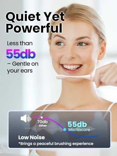 Нова Sonic електрическа четка за зъби 48k VPM 180 дни батерия 5 режима