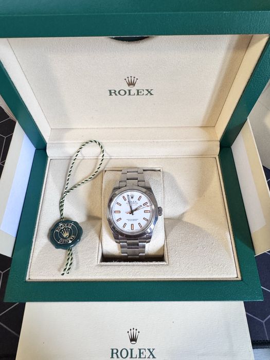Rolex MILGAUSS White Dial