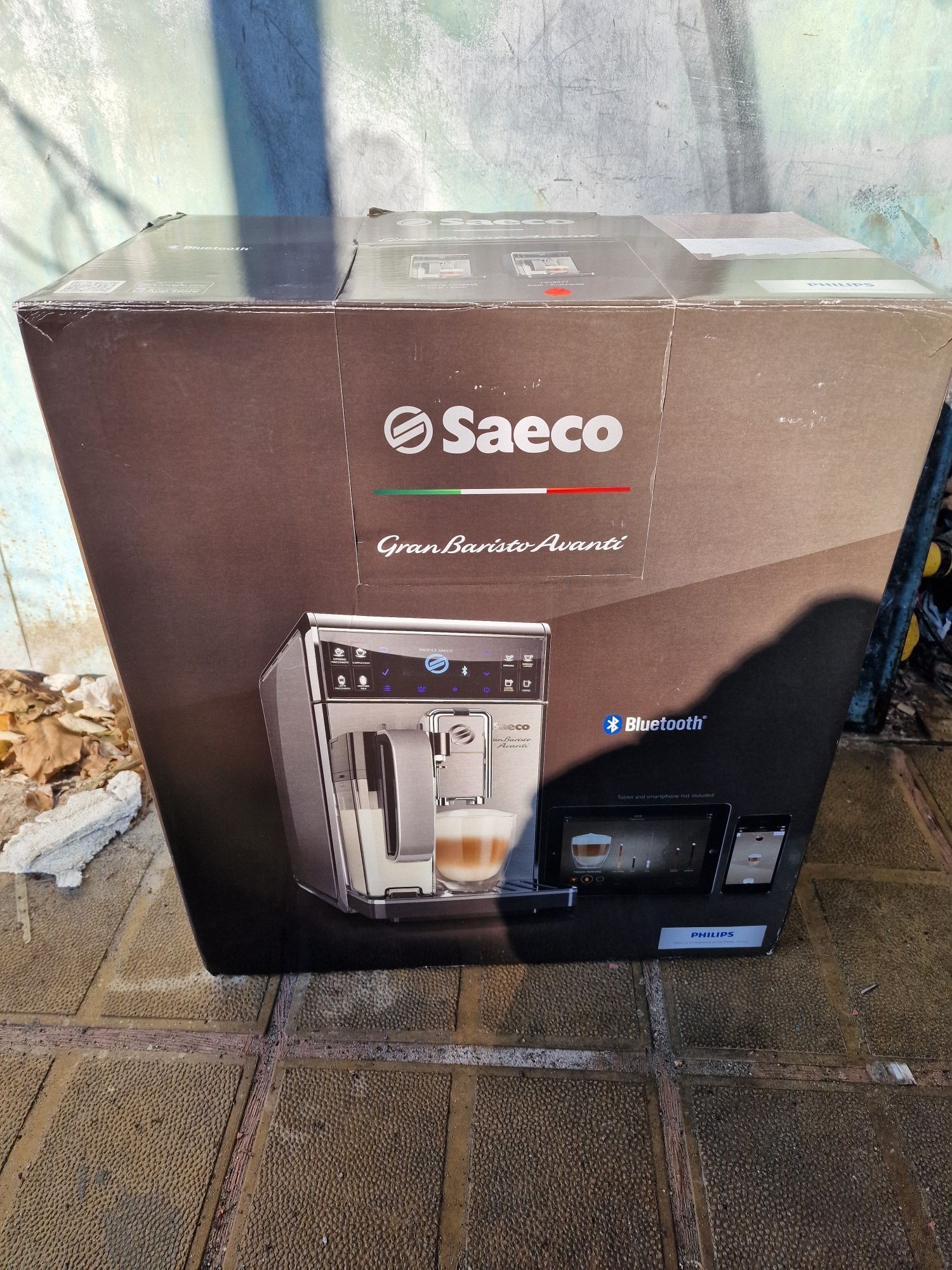 Saeco Granbaristo avanti с кана за капучино каферобот кафеавтомат